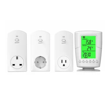 Programmable Wireless Thermostat Socket LCD Display Home Iintelligent Temperature Control Socket Thermolator UK US EU Plug
Programmable Wireless Thermostat Socket LCD Display Home Iintelligent Temperature Control Socket Thermolator UK US EU Plug