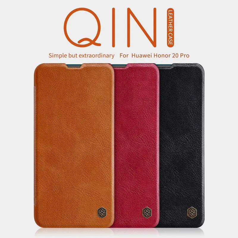 Honor 20 Pro case flip cover, original Nillkin QIN PU leather case for Honor 20 Pro luxury vintage wallet folding book coque on
Honor 20 Pro case flip cover, original Nillkin QIN PU leather case for Honor 20 Pro luxury vintage wallet folding book coque on