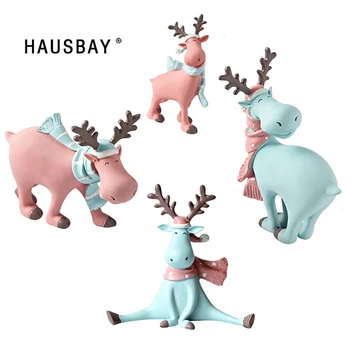 Resin Elk Statue Nordic Simulation Animal Figurines Crafts Creative Gifts for Kids Living Room Bedroom Decoration Ornaments D119
Resin Elk Statue Nordic Simulation Animal Figurines Crafts Creative Gifts for Kids Living Room Bedroom Decoration Ornaments D119