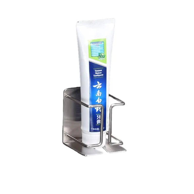 Stainless Steel Toothpaste Holder Stand Adhesive Rack Storage for Bathroom Organizer
Stainless Steel Toothpaste Holder Stand Adhesive Rack Storage for Bathroom Organizer