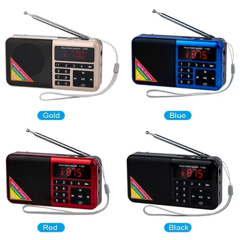 Portable FM Radio Mini Digital Raido High Quality Speaker MP3 Music Player TF Card with LED Flashlight Screen Display
Portable FM Radio Mini Digital Raido High Quality Speaker MP3 Music Player TF Card with LED Flashlight Screen Display