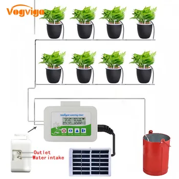 Outdoor Garden Automatic Watering Timer Solar Charging Device Home Plant Irrigation Nozzle Intelligent Controller
Outdoor Garden Automatic Watering Timer Solar Charging Device Home Plant Irrigation Nozzle Intelligent Controller