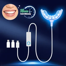 TONGWODE Teeth Whitening LED Light With Timer Function USB Plug Accelerator Remove Tooth Tartar Dental Care Equipment
TONGWODE Teeth Whitening LED Light With Timer Function USB Plug Accelerator Remove Tooth Tartar Dental Care Equipment