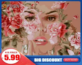 OPDBN Wall Art Canvas Painting by Number Posters Handpainted Oil Painting Picture for Living Room Home Decor No Frame
OPDBN Wall Art Canvas Painting by Number Posters Handpainted Oil Painting Picture for Living Room Home Decor No Frame