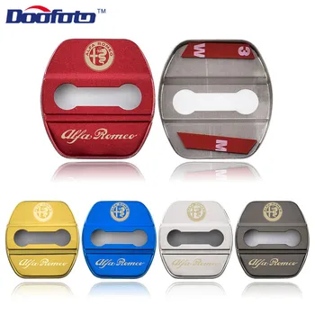Doofoto 4x Car Door Lock Cover For Alfa Romeo Giulietta 147 Mito 156 Giulia GT Stelvio Brera Accessories Car Styling
Doofoto 4x Car Door Lock Cover For Alfa Romeo Giulietta 147 Mito 156 Giulia GT Stelvio Brera Accessories Car Styling