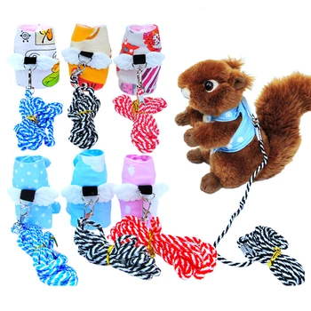 1PC Small Pet Leash Traction Belt Rabbit Chinchilla Squirrel Hamster Chest Back Traction Rope Vest Chest Strap Ttraction Rop
1PC Small Pet Leash Traction Belt Rabbit Chinchilla Squirrel Hamster Chest Back Traction Rope Vest Chest Strap Ttraction Rop