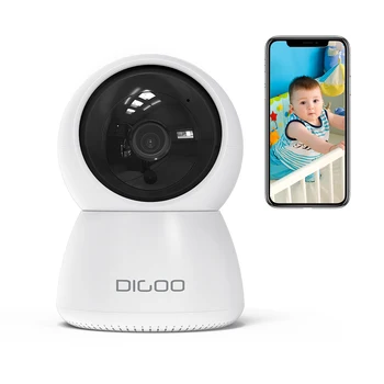 DIGOO DG-ZXC24 1080P Smart IP Camera 2 Megapixel 355° PTZ Night Vision Movement Detection Baby Home Security IP Camera Monitor
DIGOO DG-ZXC24 1080P Smart IP Camera 2 Megapixel 355° PTZ Night Vision Movement Detection Baby Home Security IP Camera Monitor