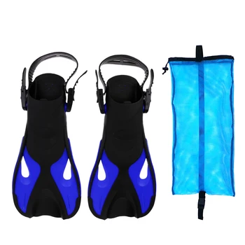 Kids Swimming Learning Fins Flippers + Mesh Bag Scuba Diving Gear Equipment
Kids Swimming Learning Fins Flippers + Mesh Bag Scuba Diving Gear Equipment