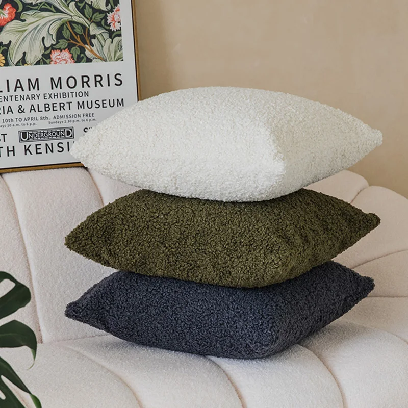 Plush Cushion Cover Cozy Pillow Case 45x45 Soft Cushion Cover Home Living Room Sofa Decor
Plush Cushion Cover Cozy Pillow Case 45x45 Soft Cushion Cover Home Living Room Sofa Decor
