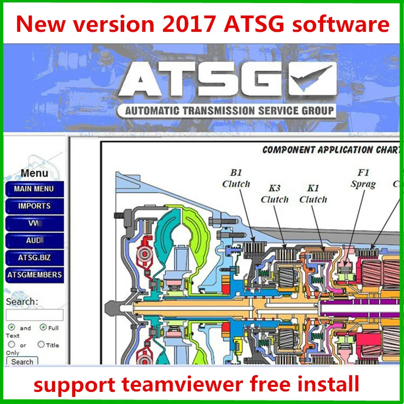 NEW software 2017 ATSG software Automatic Transmissions Service Group Repair software for most cars ATSG 2017 software
NEW software 2017 ATSG software Automatic Transmissions Service Group Repair software for most cars ATSG 2017 software