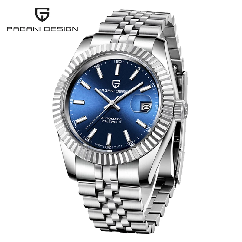 PAGANI Top Brand Luxury Men's Automatic Watch Stainless Steel Waterproof Mechanical Watch Relogio Masculino
PAGANI Top Brand Luxury Men's Automatic Watch Stainless Steel Waterproof Mechanical Watch Relogio Masculino