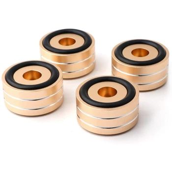4Pcs 40X20mm Aluminum HiFi AMP Speaker Isolation Stand Turntable DAC Feet Pad (Gold )
4Pcs 40X20mm Aluminum HiFi AMP Speaker Isolation Stand Turntable DAC Feet Pad (Gold )