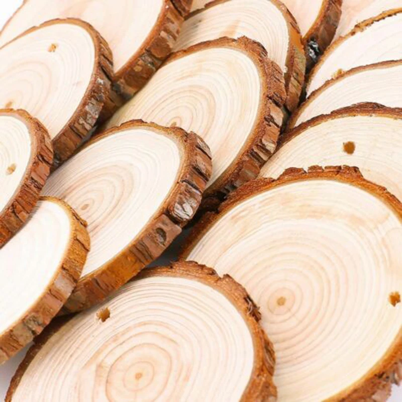 30pcs/set Unfinished Wood Slices Circles 5-6cm Unfinished Drilled Hole Round Discs DIY Crafts Wedding Party Decoration
30pcs/set Unfinished Wood Slices Circles 5-6cm Unfinished Drilled Hole Round Discs DIY Crafts Wedding Party Decoration