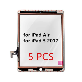 5 PCS/Lot Replacement Screen for iPad Air & 5 2017 Touch Digitizer Assembly with adhesive A1474 A1475 A1476 A1822 A1823 
5 PCS/Lot Replacement Screen for iPad Air & 5 2017 Touch Digitizer Assembly with adhesive A1474 A1475 A1476 A1822 A1823