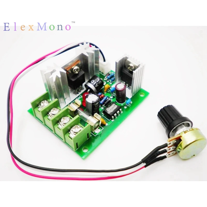 Input DC 10-30V 5A PWM 0-100% Adjustable Motor Speed Controller Regulator
Input DC 10-30V 5A PWM 0-100% Adjustable Motor Speed Controller Regulator