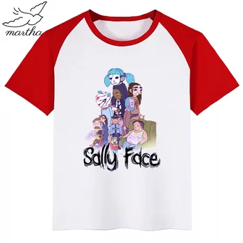 Sally Face Baby Girls Tshirt Boy Summer Short-Sleeved Casual T-shirts Kids Children's Fashion Tops Girl's Summer Tee
Sally Face Baby Girls Tshirt Boy Summer Short-Sleeved Casual T-shirts Kids Children's Fashion Tops Girl's Summer Tee