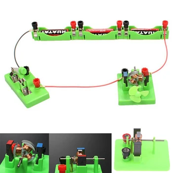 1pc Physics Study Aids Physical Optical Experiment Instrument Dc Motor Model School Circuit Direct-current Motor Model With Fan
1pc Physics Study Aids Physical Optical Experiment Instrument Dc Motor Model School Circuit Direct-current Motor Model With Fan