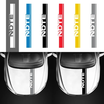 Car Hood Bonnet Stripes Sticker For Nissan NOTE Vinyl Decals Auto DIY Engine Cover Decor Stickers Car styling 140*18cm
Car Hood Bonnet Stripes Sticker For Nissan NOTE Vinyl Decals Auto DIY Engine Cover Decor Stickers Car styling 140*18cm