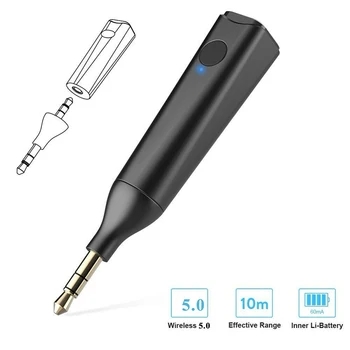 Rechargeable Bluetooth 5.0 Receiver Transmitter Stereo Audio Adapter Wireless Receiver For CarHand-Free Calling Music Playing
Rechargeable Bluetooth 5.0 Receiver Transmitter Stereo Audio Adapter Wireless Receiver For CarHand-Free Calling Music Playing