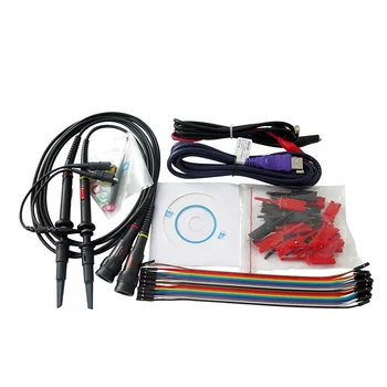 ISDS205X Virtual PC USB oscilloscope DDS signal and logic analyzer 2CH 20 MHz bandwidth 48MSa / s 8bit ADC FFT analyzer
ISDS205X Virtual PC USB oscilloscope DDS signal and logic analyzer 2CH 20 MHz bandwidth 48MSa / s 8bit ADC FFT analyzer