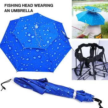 Insulated Umbrella Cap Raindrop Umbrella Cap Walking Sunny Outdoor Sport Blue Waterproof Cloth Double Parachute Cap Hats
Insulated Umbrella Cap Raindrop Umbrella Cap Walking Sunny Outdoor Sport Blue Waterproof Cloth Double Parachute Cap Hats
