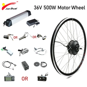 

36V 500W Electric Bike Kit 20"26"700C Hub Motor Wheel LE/LCD Display Bicicleta Electrica Ebike Conversion Kit Electric Bicycle