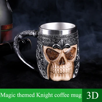 Halloween Gift Cup Wholesale Knight Mug with Handle Coffee Cup In Human Skeleton Funny Cup Mugs Coffee Cups
Halloween Gift Cup Wholesale Knight Mug with Handle Coffee Cup In Human Skeleton Funny Cup Mugs Coffee Cups