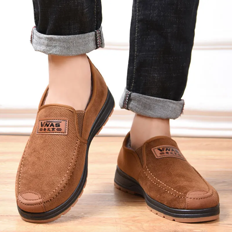 Warm Mens Winter Ankle Boots Cotton Low Dad Footwear Men Snow Flat Boots Working Shoes Man Safety Male Boots
Warm Mens Winter Ankle Boots Cotton Low Dad Footwear Men Snow Flat Boots Working Shoes Man Safety Male Boots