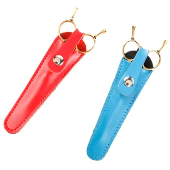 AUAU-2PCS Blue Leather Hair Scissor Pouch Single Piece in Cow Leather Durable Use Salon Tools Bag Hair Accessories & Red 
AUAU-2PCS Blue Leather Hair Scissor Pouch Single Piece in Cow Leather Durable Use Salon Tools Bag Hair Accessories & Red