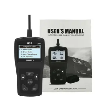 Car accessories 6 Languages Fault Code Reader OBD2 OBDII EOBD Car Vehicle Diagnostic Scanner U319 OBD2 Car Diagnostic Tools New
Car accessories 6 Languages Fault Code Reader OBD2 OBDII EOBD Car Vehicle Diagnostic Scanner U319 OBD2 Car Diagnostic Tools New