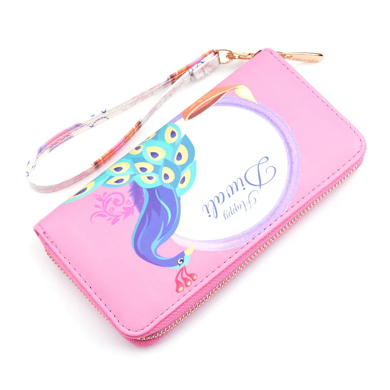 Ougger Cartoon Wallet Long Women Purses Money Clips PU Printing Zipper Large Capacity Money Bag Card Mobile Pocket with Strap
Ougger Cartoon Wallet Long Women Purses Money Clips PU Printing Zipper Large Capacity Money Bag Card Mobile Pocket with Strap