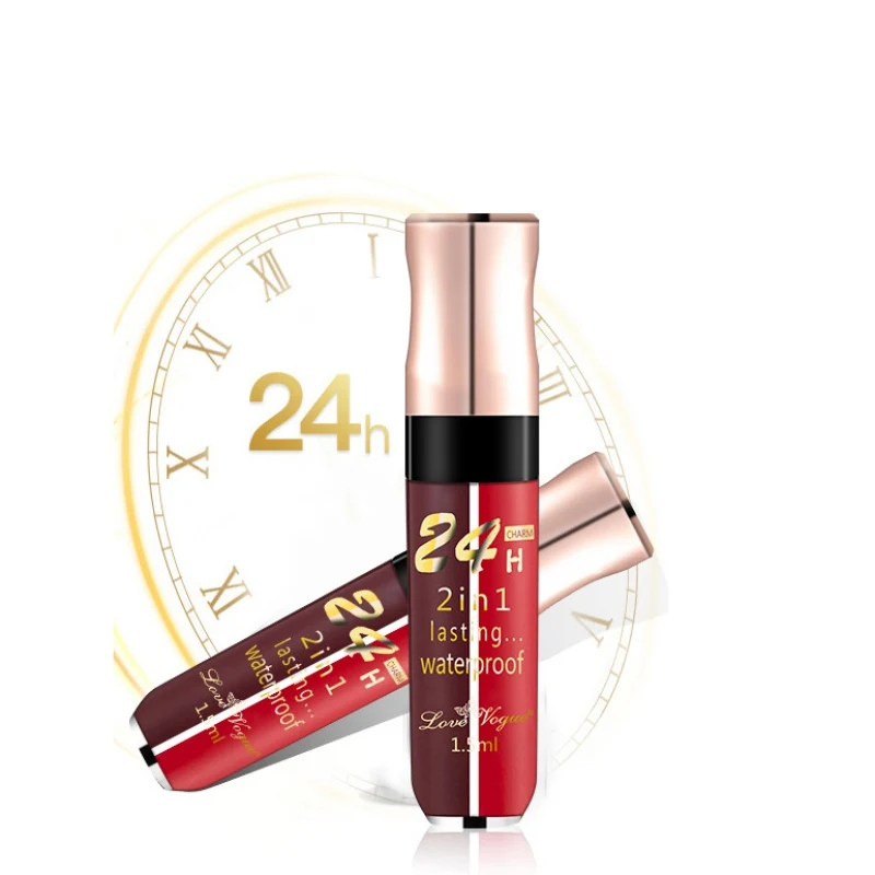 6Colors 2 In 1 Shimmer Matte Lip Gloss Waterproof Non-stick Cup Colorfast Two-tone Liquid Lipstick
6Colors 2 In 1 Shimmer Matte Lip Gloss Waterproof Non-stick Cup Colorfast Two-tone Liquid Lipstick