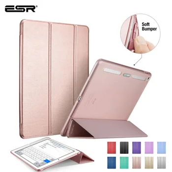 ESR Case for iPad Air 2 PU Leather Front Cover Soft TPU Bumper Edge Stand color Auto Sleep Smart case for iPad Air 2 Shockproof
ESR Case for iPad Air 2 PU Leather Front Cover Soft TPU Bumper Edge Stand color Auto Sleep Smart case for iPad Air 2 Shockproof