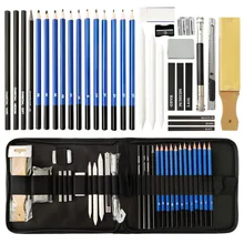 33pcs/set Professional Sketching Drawing Set Bag Graphite Charcoal Pencil Kit Painting Supplies for Art Students School Artists
33pcs/set Professional Sketching Drawing Set Bag Graphite Charcoal Pencil Kit Painting Supplies for Art Students School Artists
