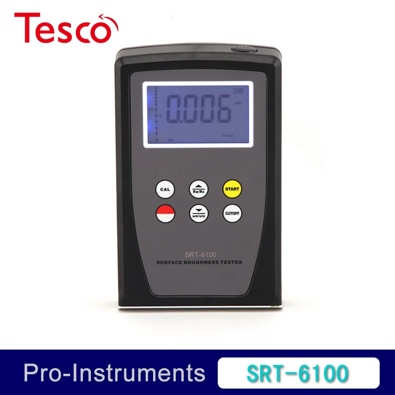 Landtek SRT6100 Digital Surface Roughness Tester Meter Gauge Range Ra Rz ISO DIN ANSI and JIS Standard Null
Landtek SRT6100 Digital Surface Roughness Tester Meter Gauge Range Ra Rz ISO DIN ANSI and JIS Standard Null