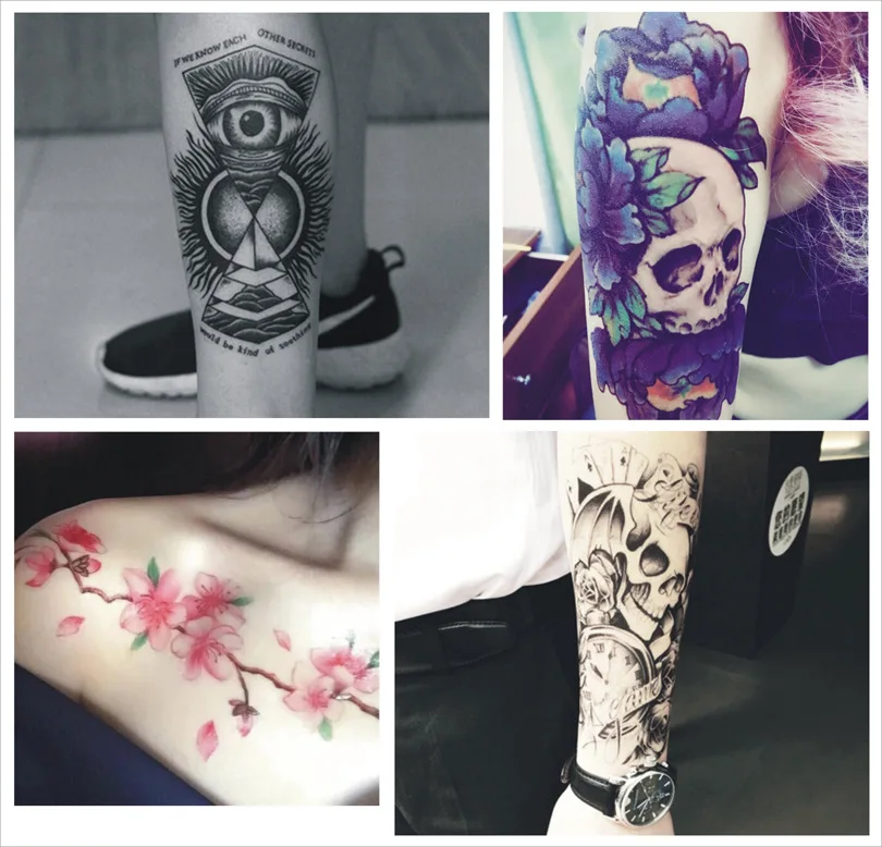 3D Rhombus Triangle Skull Nun Temporary Tattoo Sticker For Men Women Arm Leg Tatoo Paper Waterproof Body Art Black Tattoos
3D Rhombus Triangle Skull Nun Temporary Tattoo Sticker For Men Women Arm Leg Tatoo Paper Waterproof Body Art Black Tattoos