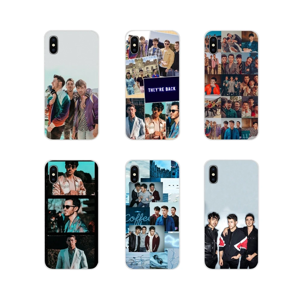 Фото Accessories Phone Cases Covers For Samsung Galaxy J1 J2 J3 J4 J5 J6 J7 J8 Plus 2018 Prime 2015 2016 2017 Jonas Brothers | Мобильные