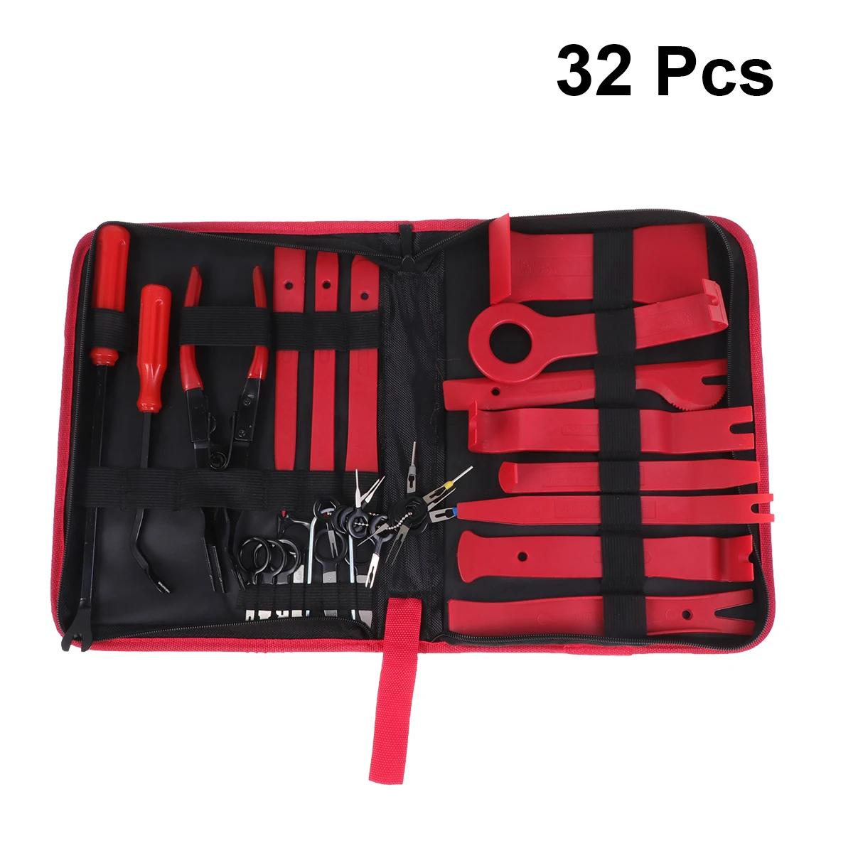 32pcs Clip Removal Tool Interior Screwdriver Crowbar Maintenance Kit Panel Removal Tool Dash Install Tool for Motor Auto Car A30
32pcs Clip Removal Tool Interior Screwdriver Crowbar Maintenance Kit Panel Removal Tool Dash Install Tool for Motor Auto Car A30