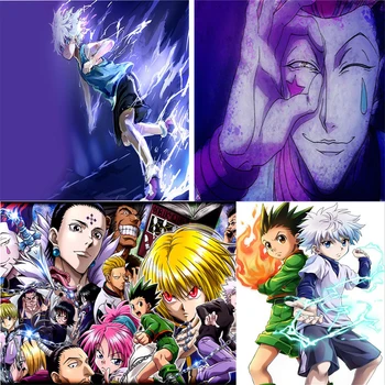 DIY Diamond Painting Cartoons Art Hunter X Hunter Cross Stitch Pictures 5D Embroidery Japanese Anime Handmade Full Square Round
DIY Diamond Painting Cartoons Art Hunter X Hunter Cross Stitch Pictures 5D Embroidery Japanese Anime Handmade Full Square Round