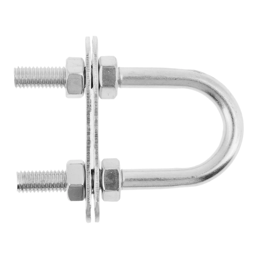 Marine-Grade 316 Stainless Steel U Bolt 7*80mm Fits Boat Marine Marine-Grade 316 Stainless Steel U Bolt 7*80mm Fits Boat Marine