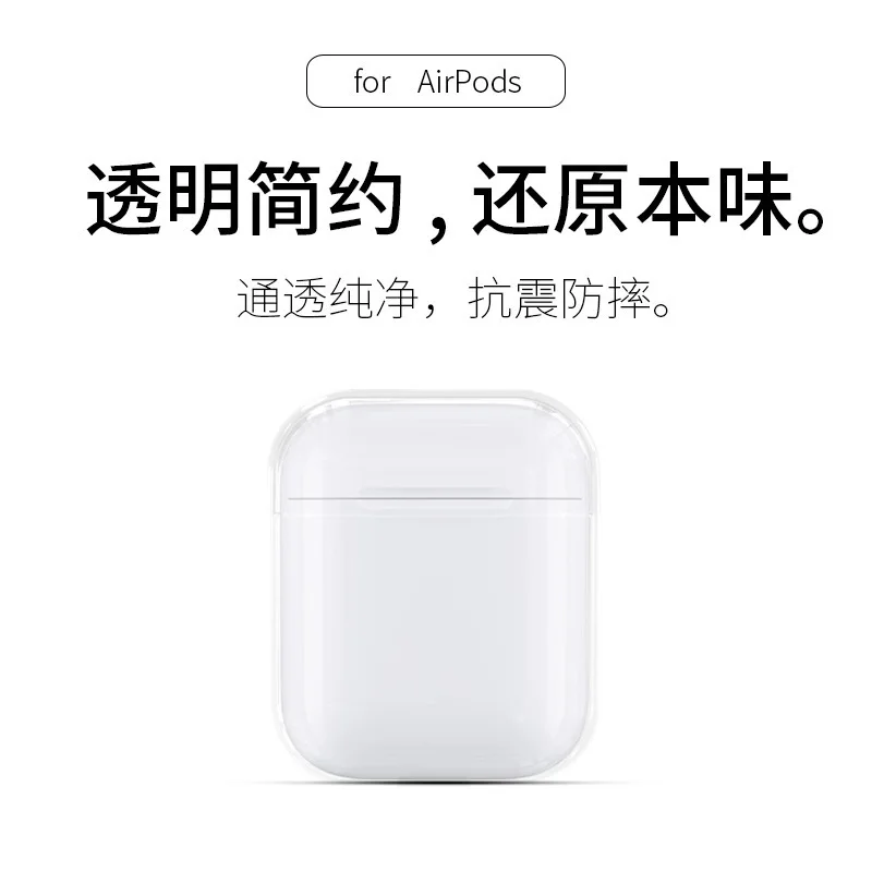 For Apple AirPods Protective Case Generation Second Generation 12 Bluetooth Wireless Headset Box Storage Box PC Transparent Case
For Apple AirPods Protective Case Generation Second Generation 12 Bluetooth Wireless Headset Box Storage Box PC Transparent Case