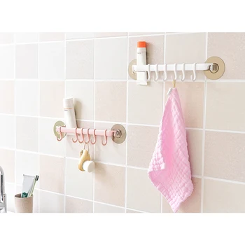 6 Even Row Hooks Strong Adhesive Hook Kitchen Wall Hanging Bathroom Nail-free Seamless Rack JA55
6 Even Row Hooks Strong Adhesive Hook Kitchen Wall Hanging Bathroom Nail-free Seamless Rack JA55