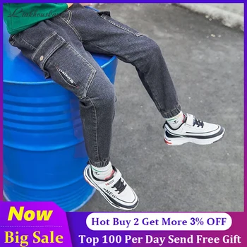 Boys Jeans Pants 2020 New Denim Ripped Jeans For Boys American Blue Jeans Children Trousers For 4-14 Years Boy Pencil Leggings
Boys Jeans Pants 2020 New Denim Ripped Jeans For Boys American Blue Jeans Children Trousers For 4-14 Years Boy Pencil Leggings