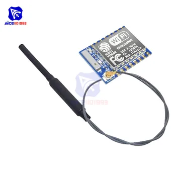 ESP8266 ESP07 ESP-07 WIFI Remote Model Serial Port Wireless Transceiver Module IPX 2.4G WIFI Antenna for Arduino
ESP8266 ESP07 ESP-07 WIFI Remote Model Serial Port Wireless Transceiver Module IPX 2.4G WIFI Antenna for Arduino