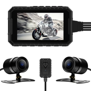 3 Inch Motorcycle Driving Recorder Front+Rear View 1080P HD Video Recorder Motorcycle Night Vision DVR Camera
3 Inch Motorcycle Driving Recorder Front+Rear View 1080P HD Video Recorder Motorcycle Night Vision DVR Camera