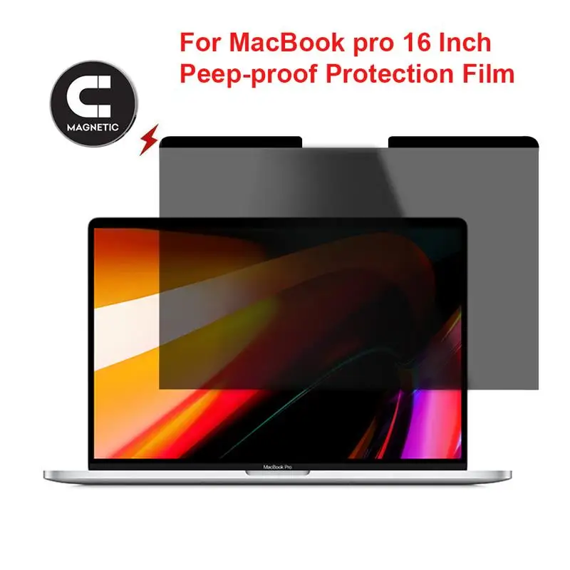 Privacy Screen Protector For MacBook Pro 16 inch Laptop Screen Protector Anti-Glare Anti-Scratch HD Protective Film Screen Cover
Privacy Screen Protector For MacBook Pro 16 inch Laptop Screen Protector Anti-Glare Anti-Scratch HD Protective Film Screen Cover