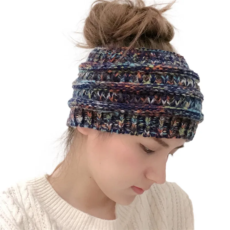 Knit Ponytail Beanie Thicken Winter Hats For Women Crochet Hat Head Hair Band Casual Skullies Beanies Girl Caps
Knit Ponytail Beanie Thicken Winter Hats For Women Crochet Hat Head Hair Band Casual Skullies Beanies Girl Caps