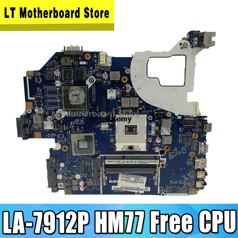 LA-7912P материнская плата для ноутбука Acer Aspire E1-571G V3-571G V3-571 Q5WV1 HM77 PGA989 тест |