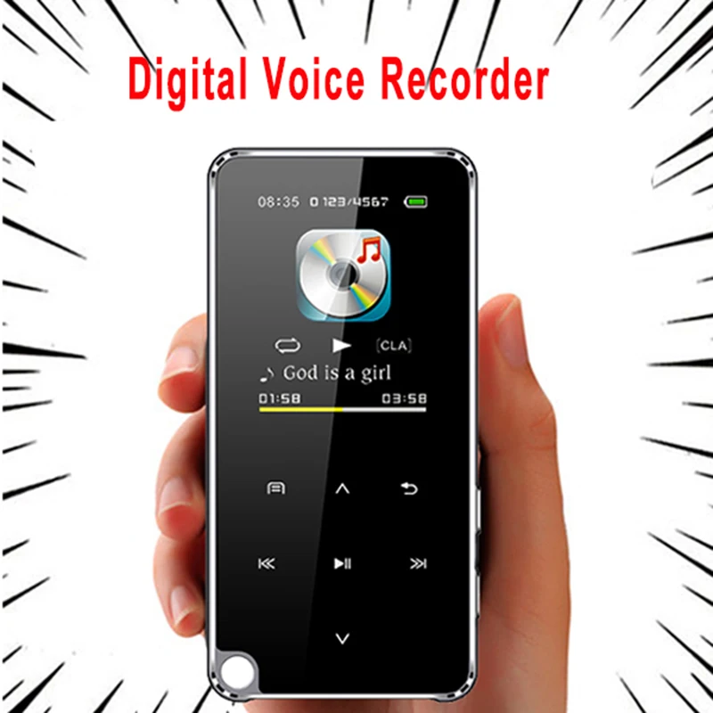 Music Video Player Digital Voice Audio Sound Recorder 1.8 TFT Touch Screen Portable HIFI Bluetooth Portable TXT E-book
Music Video Player Digital Voice Audio Sound Recorder 1.8 TFT Touch Screen Portable HIFI Bluetooth Portable TXT E-book