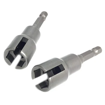 2Pcs Power Wing Nut Driver Set,Slot Wing Nuts Drill Bit Socket Wrenches Tools Set,1/4inch Hex Shank Drills Bits for Panel Nuts S
2Pcs Power Wing Nut Driver Set,Slot Wing Nuts Drill Bit Socket Wrenches Tools Set,1/4inch Hex Shank Drills Bits for Panel Nuts S